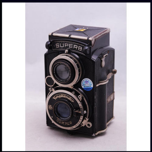 福伦达双反相机voigtlander SUPERB 75/3.5 Heliar海利亚镜头
