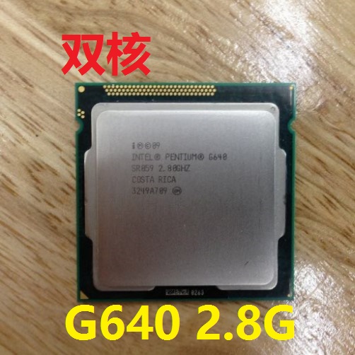 ±¼ÌÚË«ºË G640 2.8G Ó¢ÌØ¶û 1155 CPU ÁíÊÛG2030 i3-2100 i5-2310