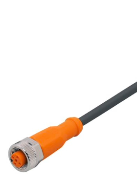 现货正品IFM易福门M12插座4孔连接线缆EVC002 ADOGH040MSS0005H04
