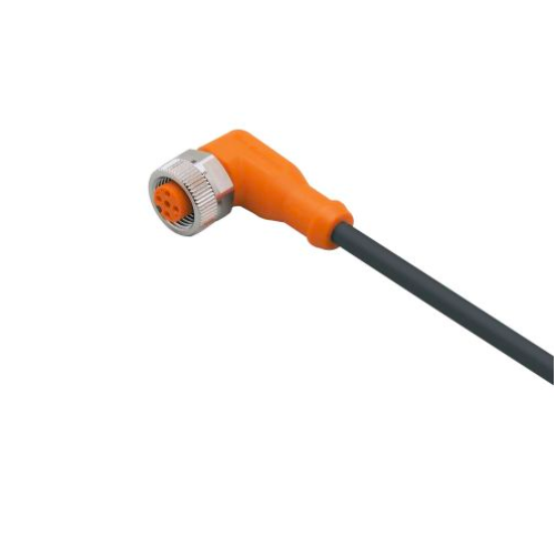 IFM易福门EVC529 M12弯头2米带插座连接电缆 ADOAH040MSS0002C04