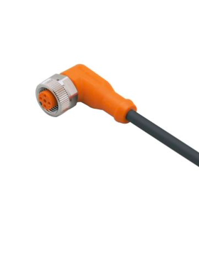 IFM易福门EVC529 M12弯头2米带插座连接电缆 ADOAH040MSS0002C04