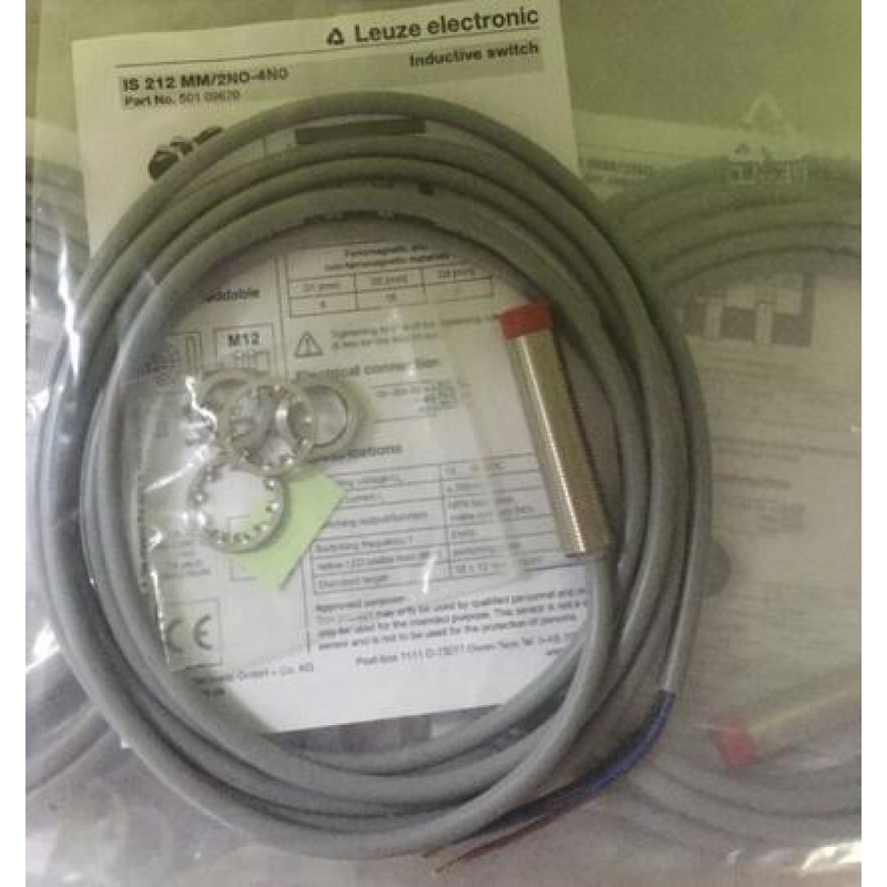 现货正LEUZE劳易测接近开关IS 218MM/4NO-8N0-S12传感器50109697