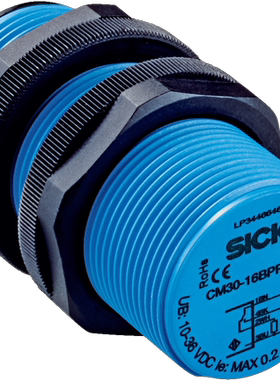 原装SICK西克电容式接近开关CM30-16BNP-EC1 CM30-16BPP-EC1