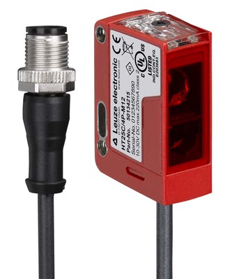 原装LEUZE劳易测光电传感器HT25C/4P-200-M12 HT25C.S/4P-200-M12