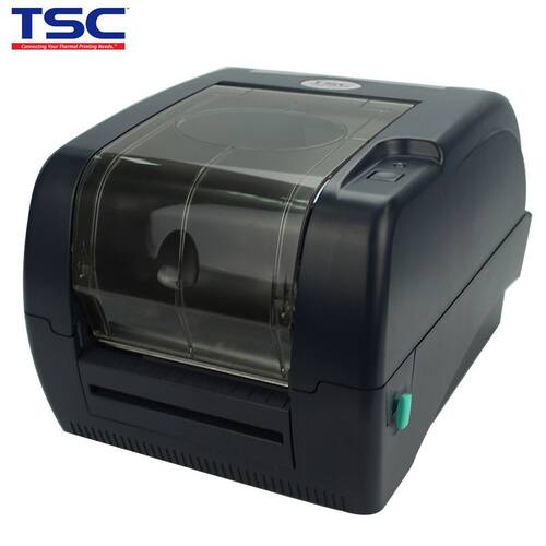 TSC TTP-247/345条码水洗门票标签打印机热敏电影票铜版吊牌切刀