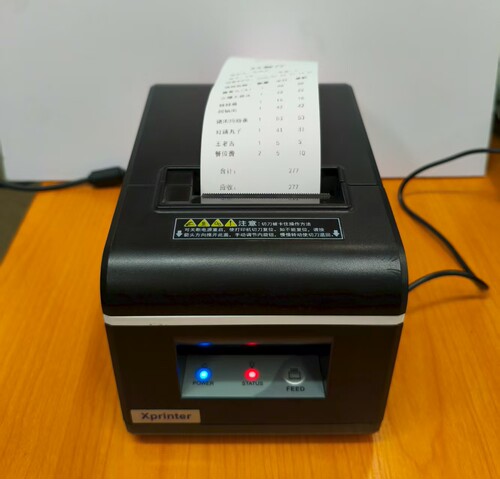 XP-Q90EC热敏小票据打印机自动切纸外卖蓝牙厨房打印机USB接口网