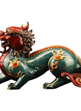 貔貅铜祝福中式礼品办公室摆件