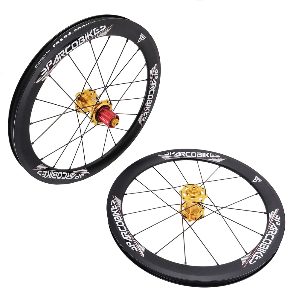 司百客铝合金轮毅 406/451纯手工精编碟刹轮框84响5培林高框轮组