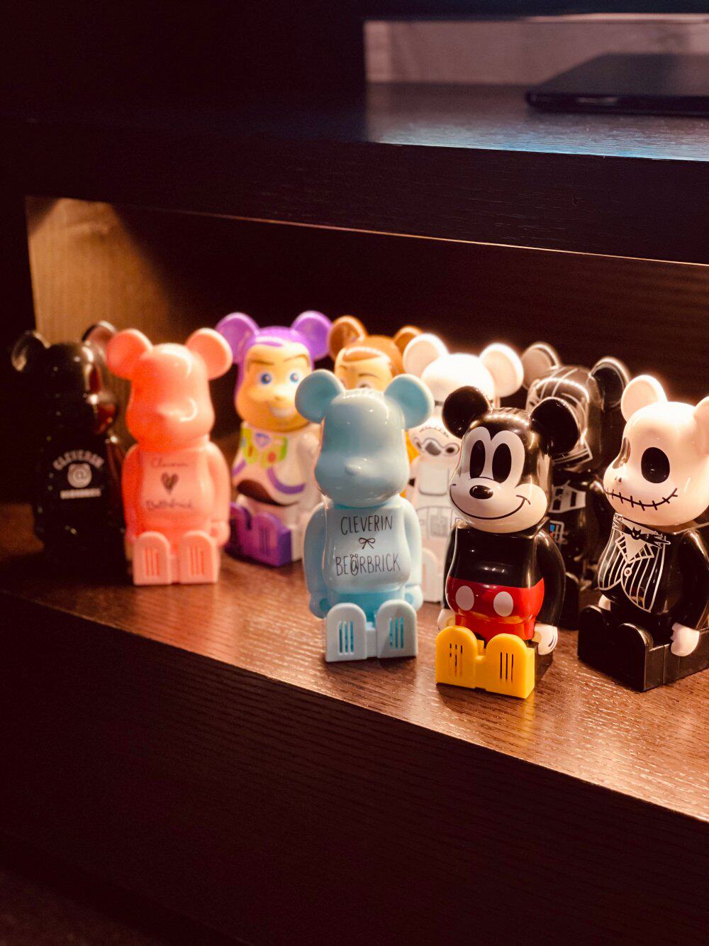 日单限量版cleverin x be@rbrick 积木熊公仔玩具总动员星战多款