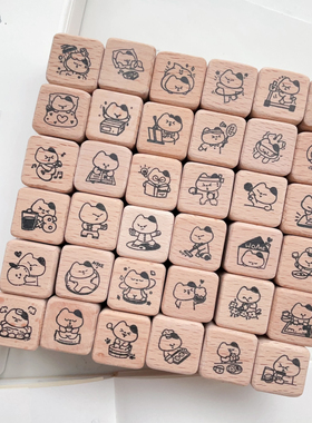 有间手帐《小猫日常》生活记录打卡mini迷你印章图章健身体重bmy