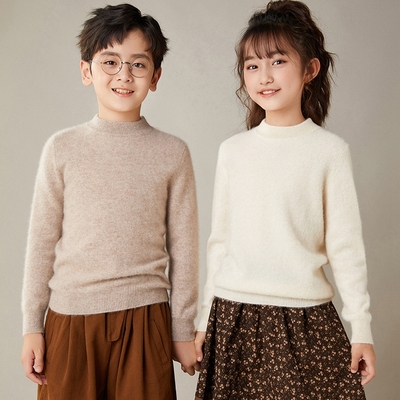 秋冬儿童羊绒衫男女童毛衫