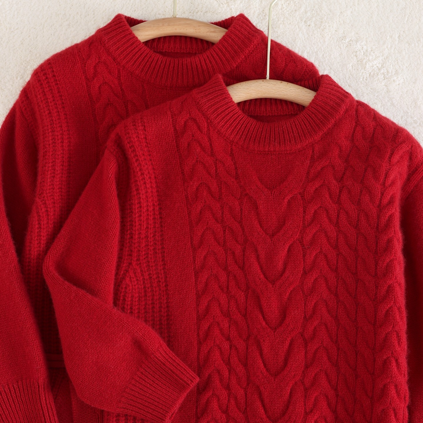 国风中国红加厚儿童100%纯羊毛衫男女童针织打底衫百搭保暖毛衣,童装/婴儿装/亲子装,毛衣/针织衫,淘宝优惠券,粉丝福利购,淘宝优惠卷