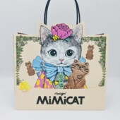 奥力给MIMICAT黄油猫酪饼干曲奇328g芝士饼干礼袋装 节日送礼伴手