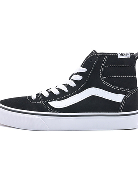 VANS范斯新款Ashwood Hi Decon黑色复古高帮女鞋板鞋VN000D96BA2