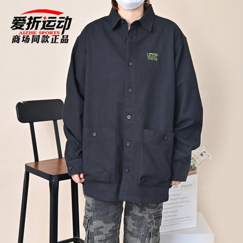 VANS范斯男子翻领衬衫外套