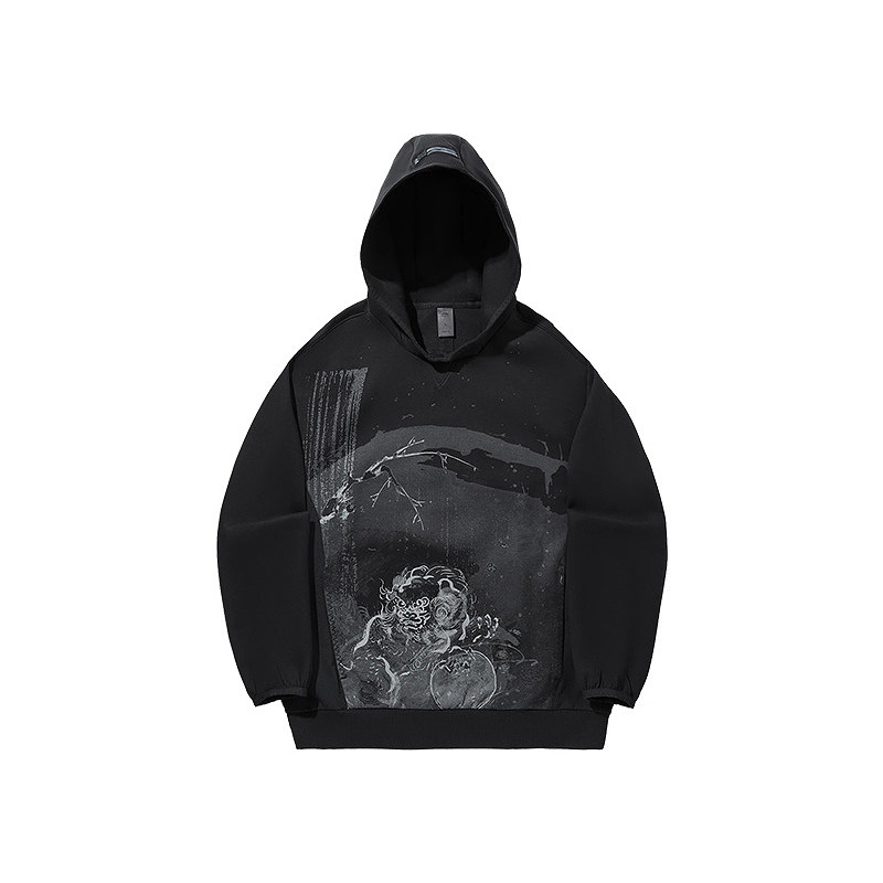 李宁LiNing男休闲套头连帽卫衣