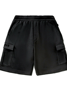 李宁LiNing新款×Phil Hackett联名男运动宽松休闲短卫裤AKSV137