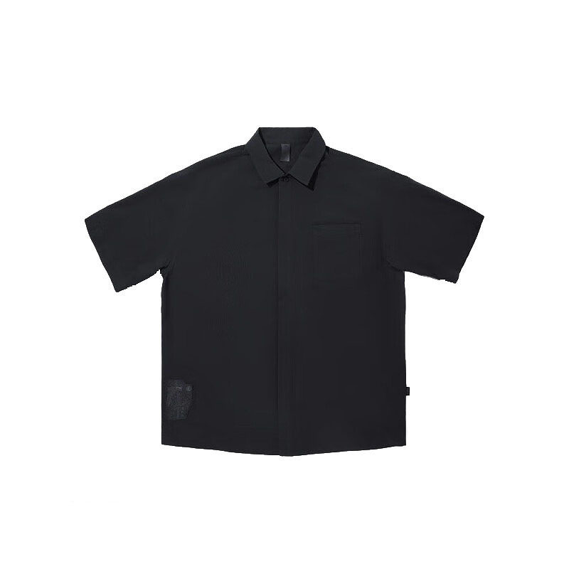 李宁LiNing运动休闲短袖衬衫