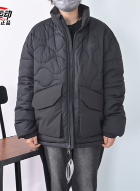 New Balance NB冬季新款男简约百搭休闲棉服宽松保暖外套NQF41291