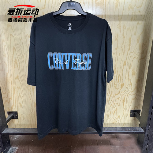 匡威Converse男简约百搭字母短袖