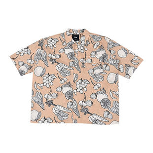 运动休闲翻领衬衫 VANS范斯新款 潮流短袖 男子时尚 VN0008XNBTM 夏季