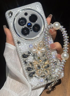 全包镜头水钻蝴蝶适用VIVOS19/S20/S18/S17/S16/S15/S12/S10PRO壳女款X200/X100/X90高级感全包镜头