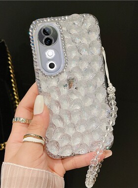 适用vivoS19手机壳Y200全包防摔x100Spro女款x90金箔翡翠绿钻x80pro保护壳s17e水钻s18pro奢华x100ultra女s20