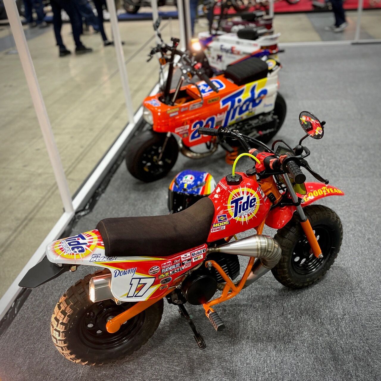 进口本田mini power低趴迷你越野小怪兽150cc大公仔地平线摩托车