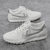 夏季 透气女鞋 轻便男鞋 回力小白鞋 德训鞋 帆布鞋 软底2023新款 阿甘鞋