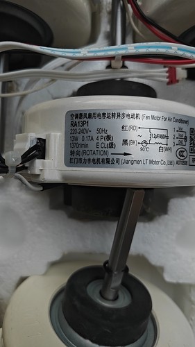 全新美的内风机电机RA13J，13W，RPG18F，对型号拍