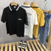 童装 T恤3620 t恤中大童儿童短袖 男童翻领POLO衫 卡芙恰恰夏新款