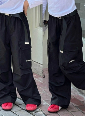 卡芙恰恰男童裤子2025秋新款时尚直筒休闲裤中大童工装裤潮82732