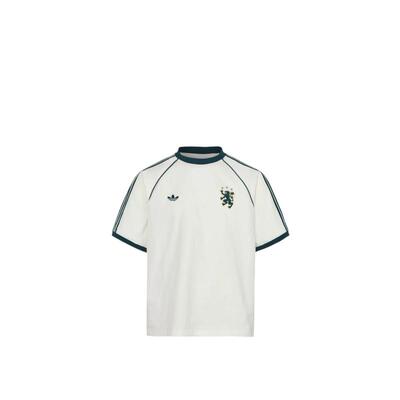 Adidas三叶草26年夏季男子纯棉足球风运动短袖KY2196 KY2197T恤