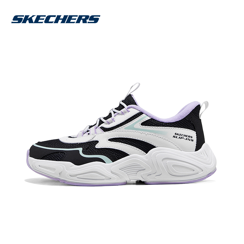 SKECHERS|（新款）2025冬女童休闲鞋 319426L-BKW