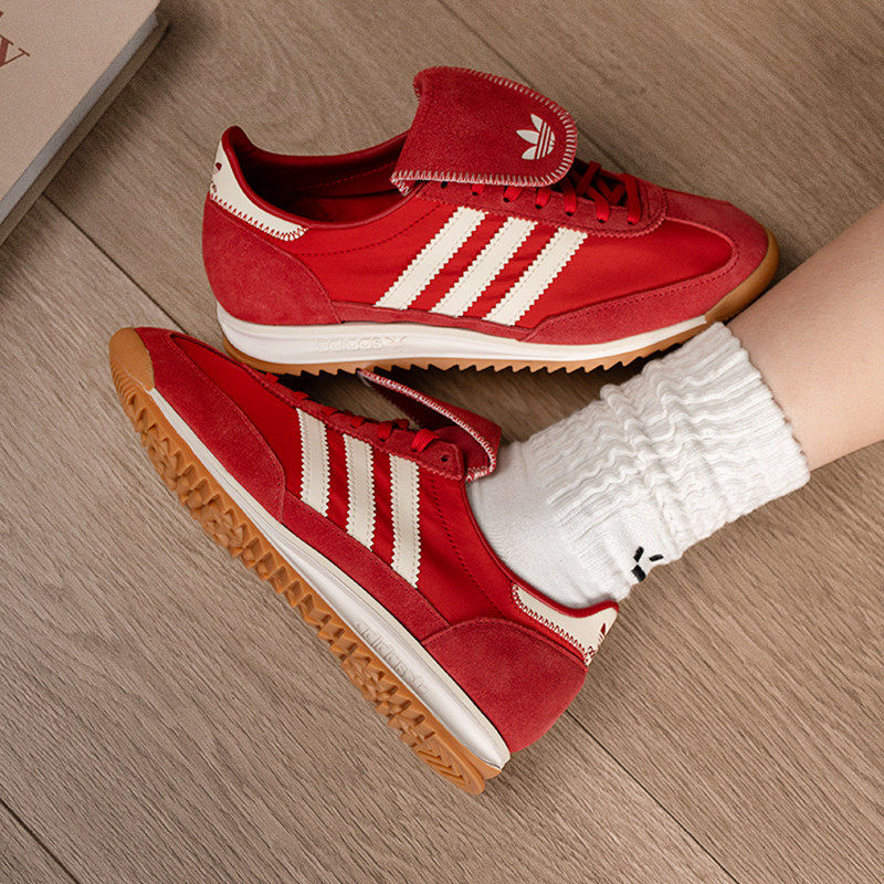 阿迪达斯三叶草女鞋2026新款SL 72 OG LT W运动休闲鞋红色鞋子女,运动鞋new,运动休闲鞋,淘宝优惠券,粉丝福利购,淘宝优惠卷