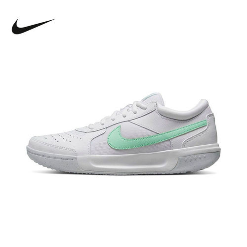 NIKE耐克女鞋26秋新款白绿COURT LITE 3网球运动休闲鞋DH1042-100