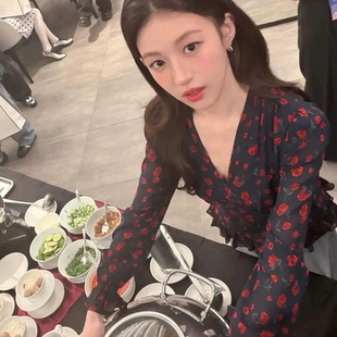 爱情怎么翻译高允真车茂熙同款碎花衬衫女高级感轻奢减龄洋气上衣