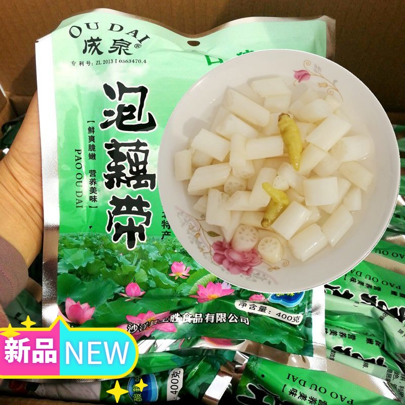 酸辣泡椒藕带湖北特产下饭菜