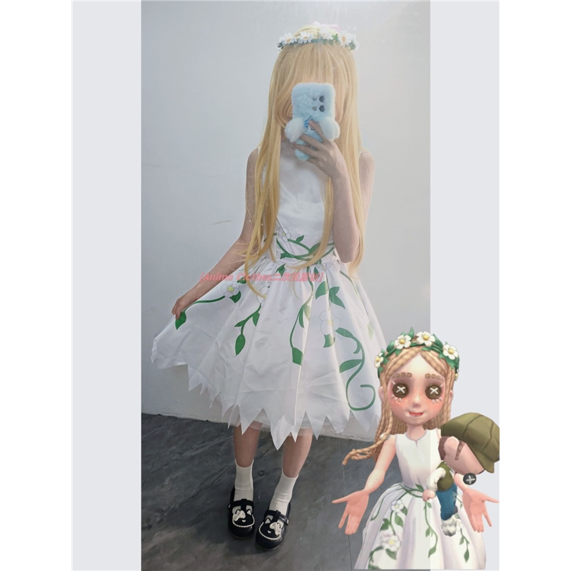 第五人格小女孩引路仙子cos服可爱美少女新品cosplay连衣裙修身套