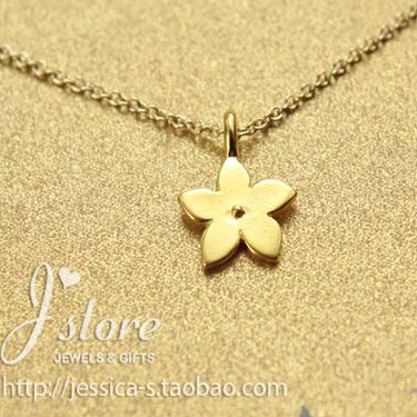 浪漫樱花樱花季花朵许愿项链