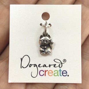 Dogeared正品 Create系列 美國 項鏈手繩掛墜 DIY配件 招財貓吊墜