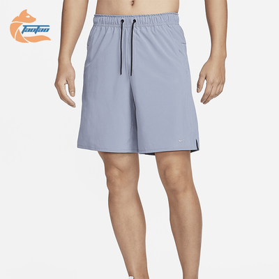 耐克男士梭织透气训练短裤