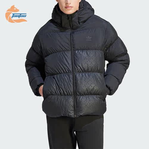 阿迪达斯正品男子运动羽绒服