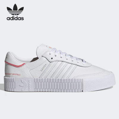 Adidas/阿迪达斯正品三叶草SAMBAROSE W女子厚底运动鞋H05131