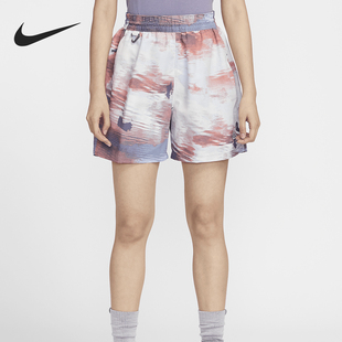 FN1959 Nike 女士运动户外印花高腰梭织短裤 ACG 440 耐克正品