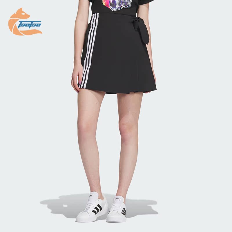 阿迪达斯正品新款女子运动短裙