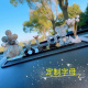 个性 中控台仪表盘摆件饰品 私人定制姓名字母汽车载创意网红女神款