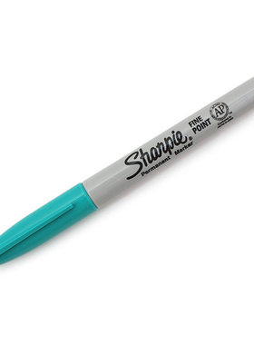 30127 sharpie pen style permanent marker AOUA青绿色 记号笔
