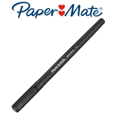 美国缤乐美圆珠笔原子笔Paper Mate Write Bros1.0 办公 无尘笔