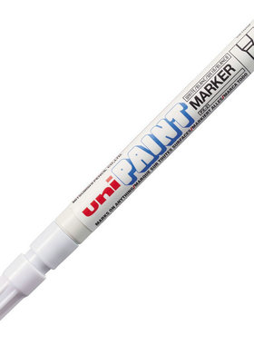 三菱油漆笔 PX-21 白漆笔 Uni白色打点笔White Paint Marker
